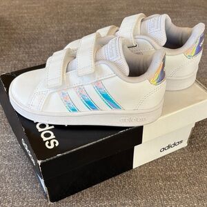 ADIDAS Grand Court I Kids Sneakers Tennis Shoes Size 8 Toddler NEW